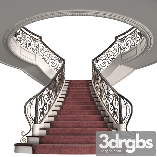 Mansion staircase