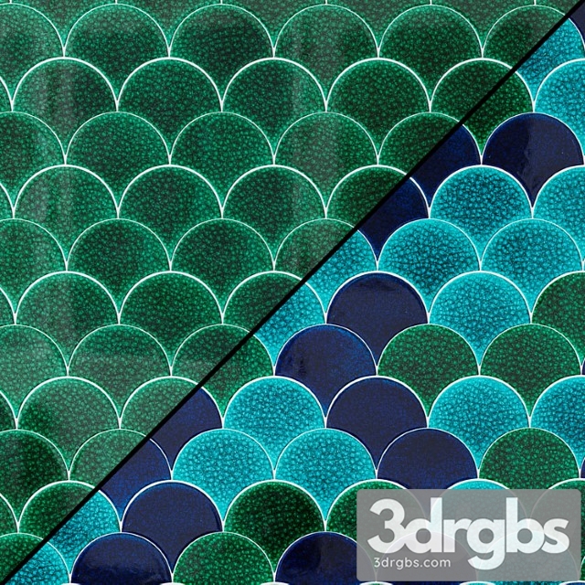 Fish Scale Tile 1