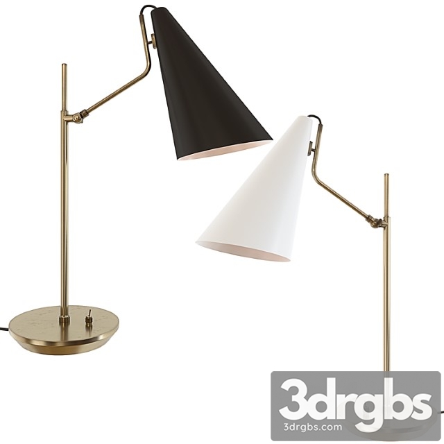 Rh clemente task table lamp