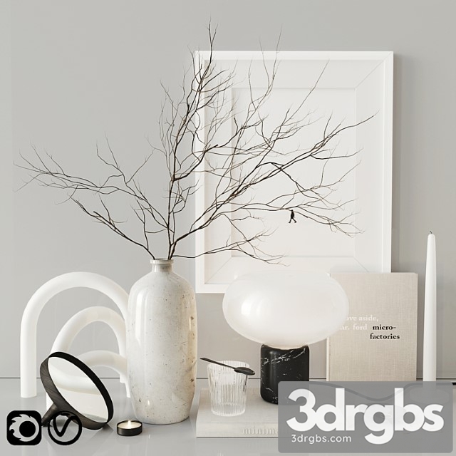 Decorative set White set