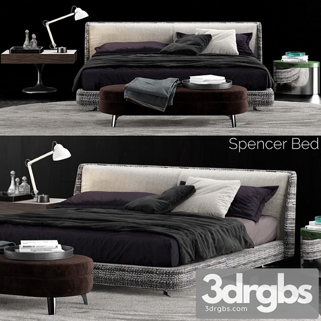 Minotti Spencer Bed 4