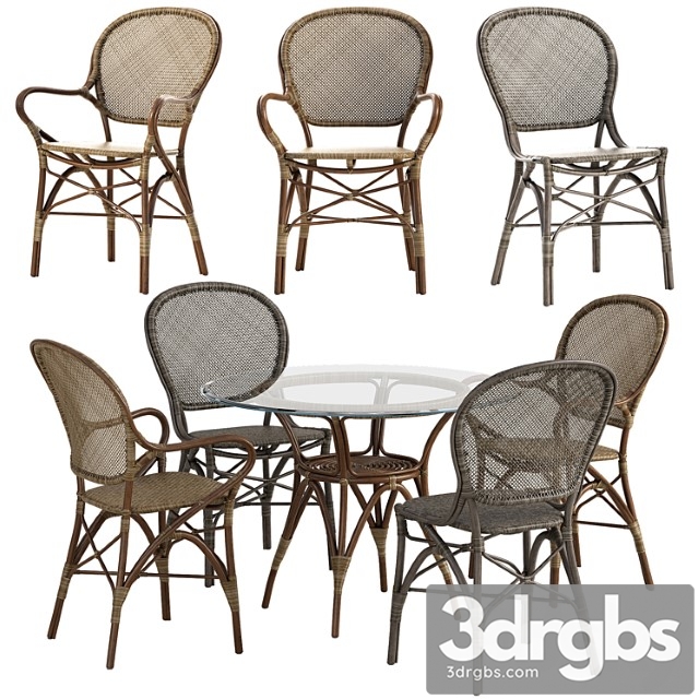 Sika design rossini chair originals table set 2