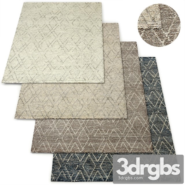 Andera hand-knotted wool rug rh collection