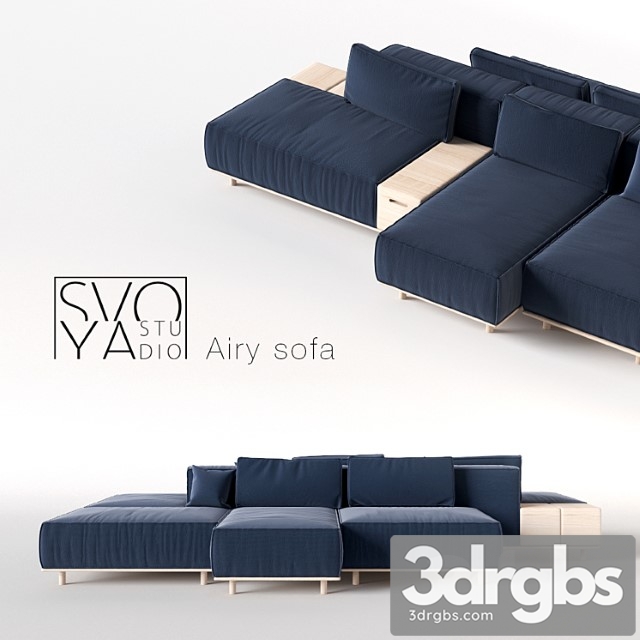 Airy sofa by svoya studio 2
