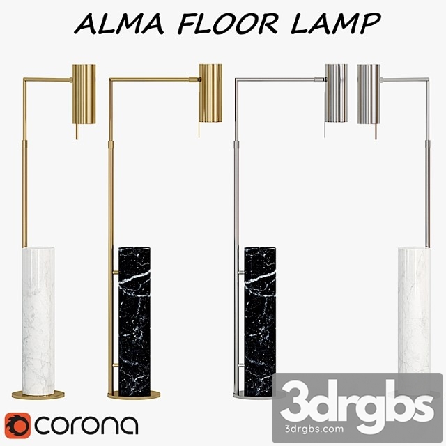 Alma floor lamp