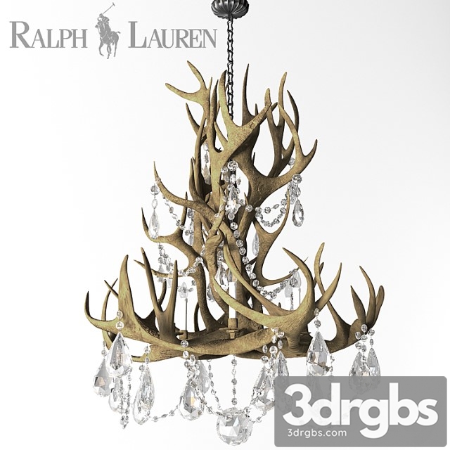 Visual Comfort Ralph Lauren Straton Single Tier Chandelier 1