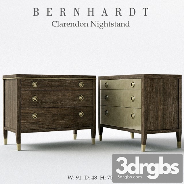 Bernhardt clarendon nightstand 2