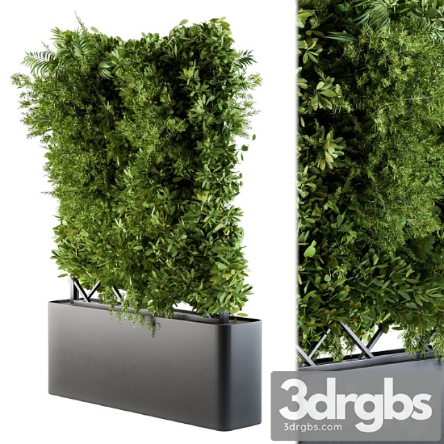 Outdoor plant box - vertical garden