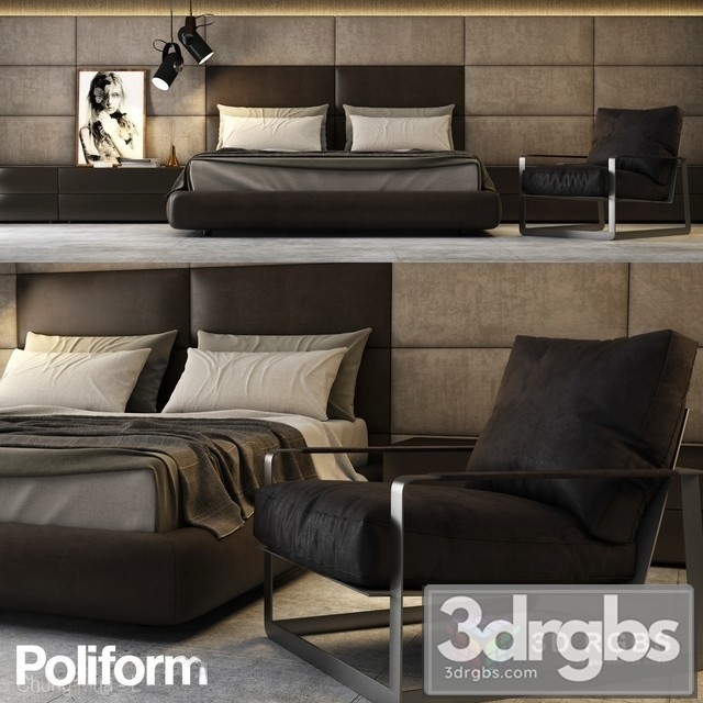 Poliform Bed Set 6