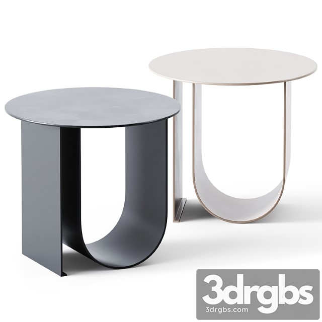 Metal side table cher by bloomingville