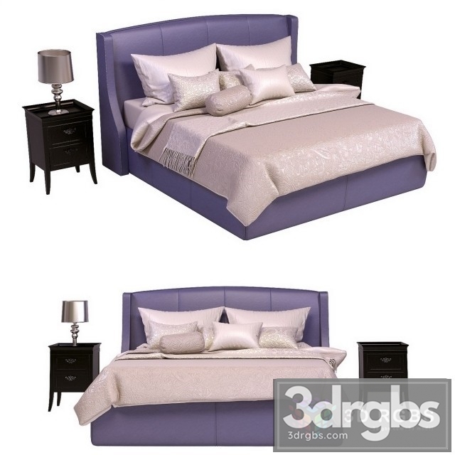 Venice Velvet Bed