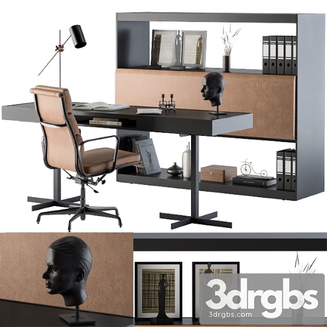 Office furniture - manager set02 2