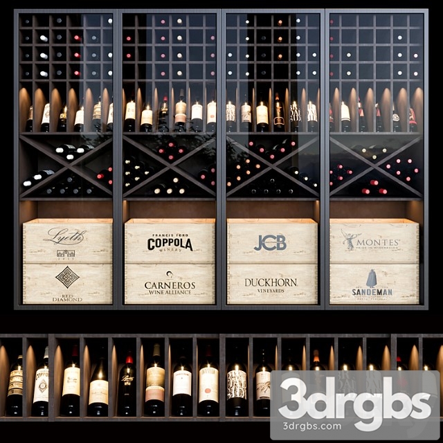 Wine shelf 04