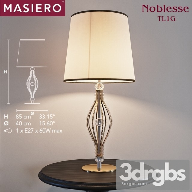 Masiero Noblesse TL1G Lamp