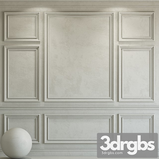 Decorative plaster with molding 94