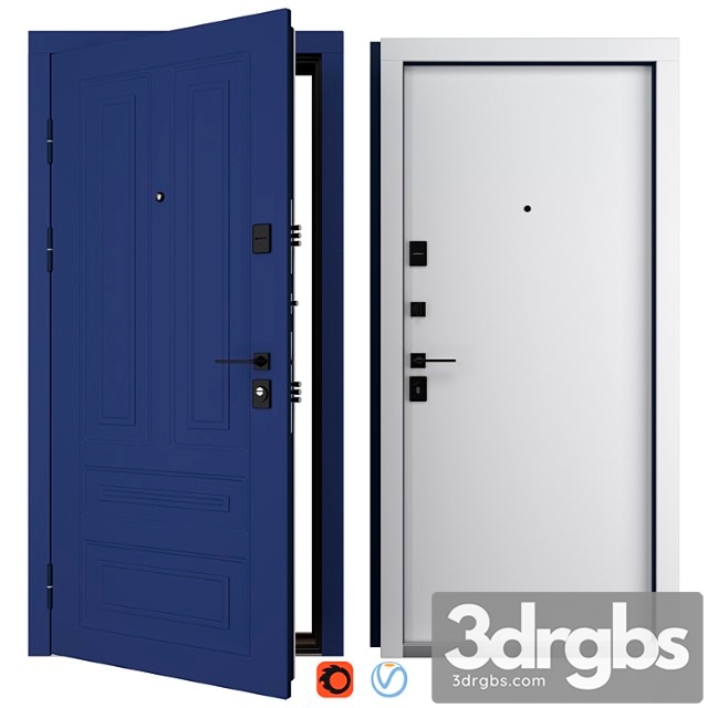 Entrance metal door country (abvehr)