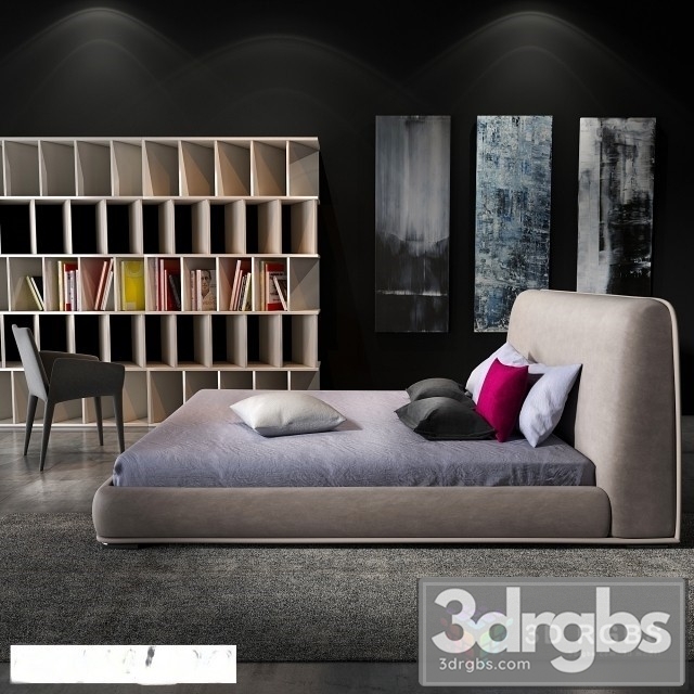 Bonaldo Amos Alto Bed