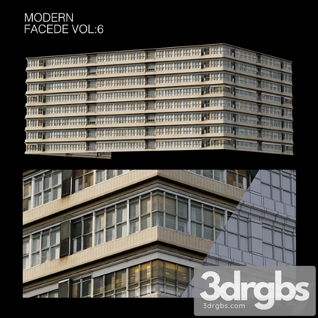 Building Modern Facade Vol 6