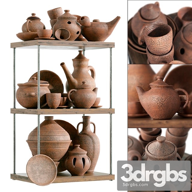 clay crockery rack_1