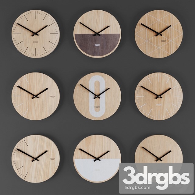 Collection of wall clocks 10