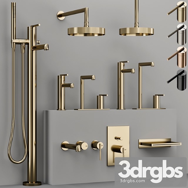 Gessi ingranaggio bathroom faucet collection