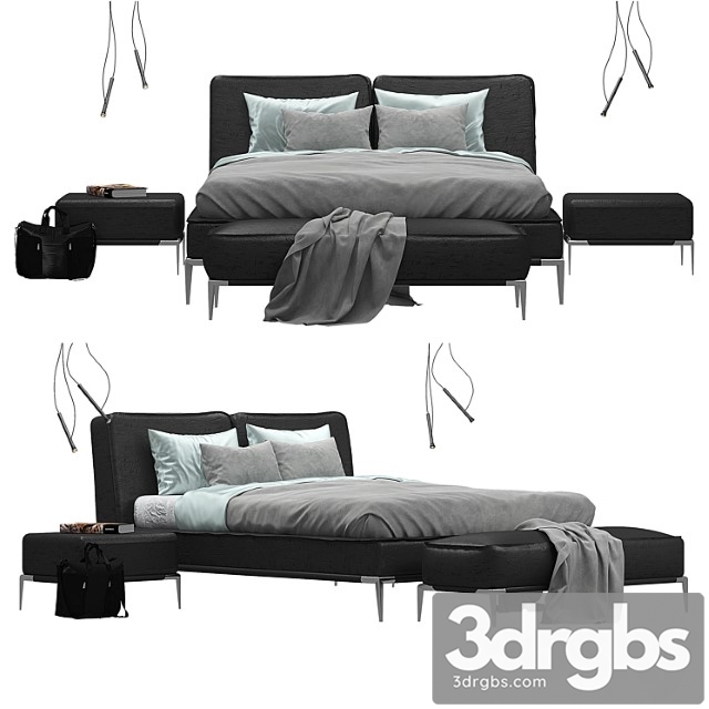 Elica Roche Bobois Bed Set 2