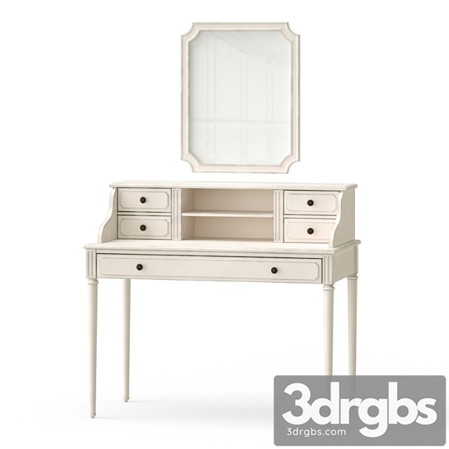 Dressing Table With A Mirror