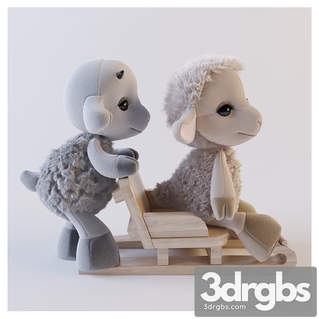 Toy Sheep and Goat