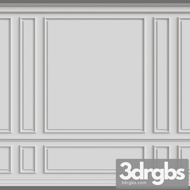 Decorative plaster Wall molding 2