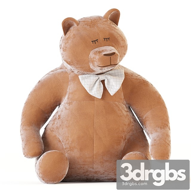 Bear soft toy