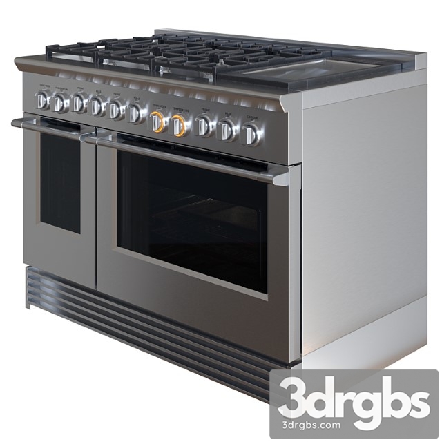 Professional gas range 2