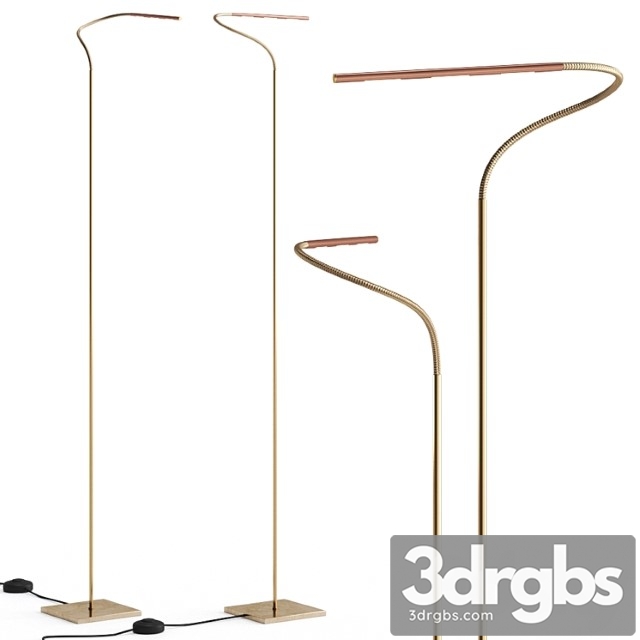 Lola floor lamp by catellani smith