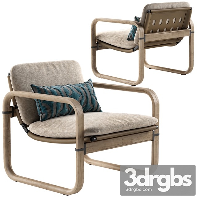 Giorgetti loop armchair