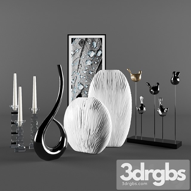 Vases Decor Set 2