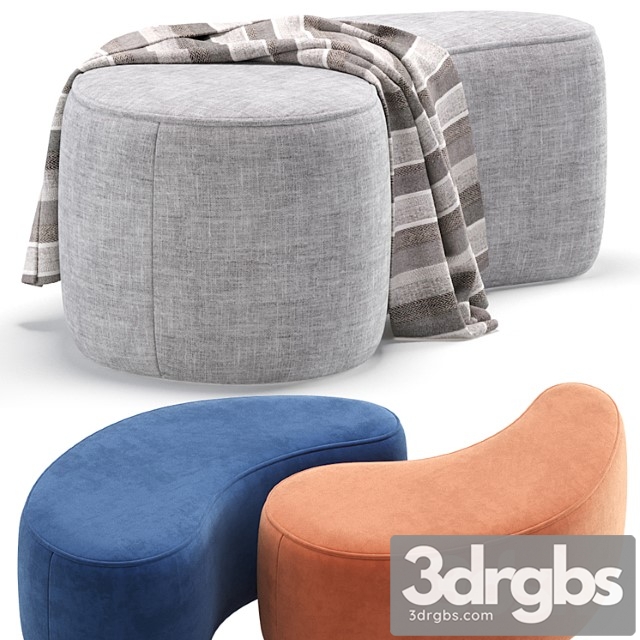 Pouffe cork 7 colors version divan.ru