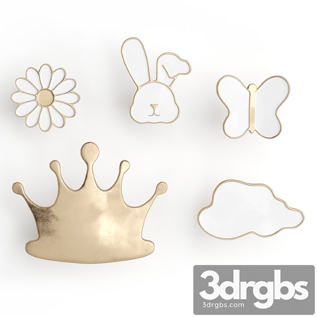 Furniture handles for nursery pullcast