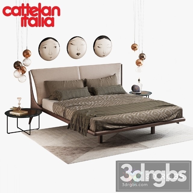 Cattelan Italia Nelson Bed