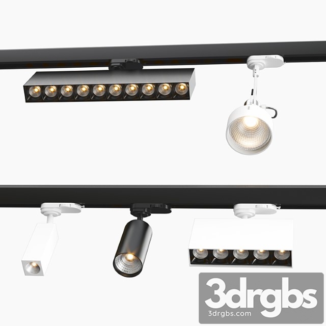 Aqform track light collection