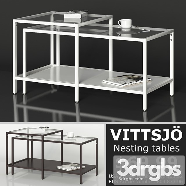 Ikea vittsjo nesting tables 2