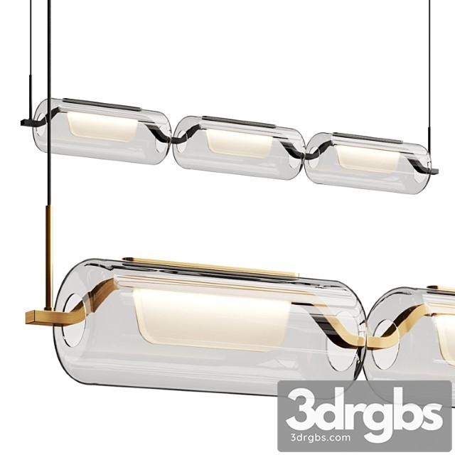 Kuzco Lighting Hilo Linear Pendant Lamp