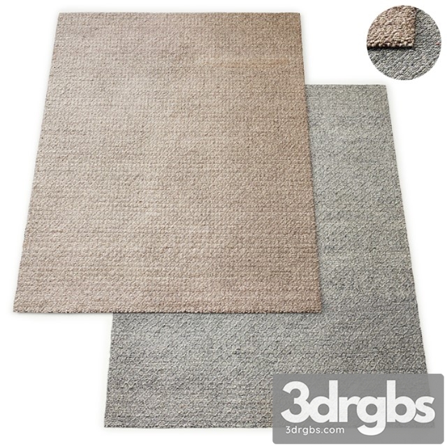 Honeycomb handwoven wool flatweave rug rh collection