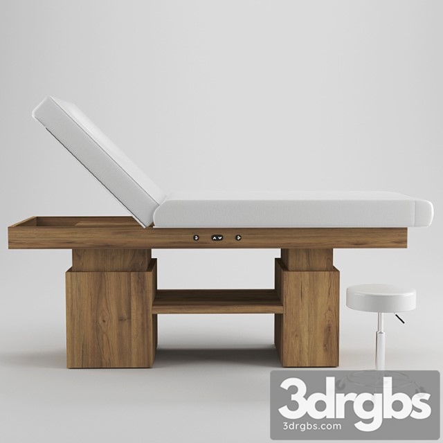 Esthétic design massage table