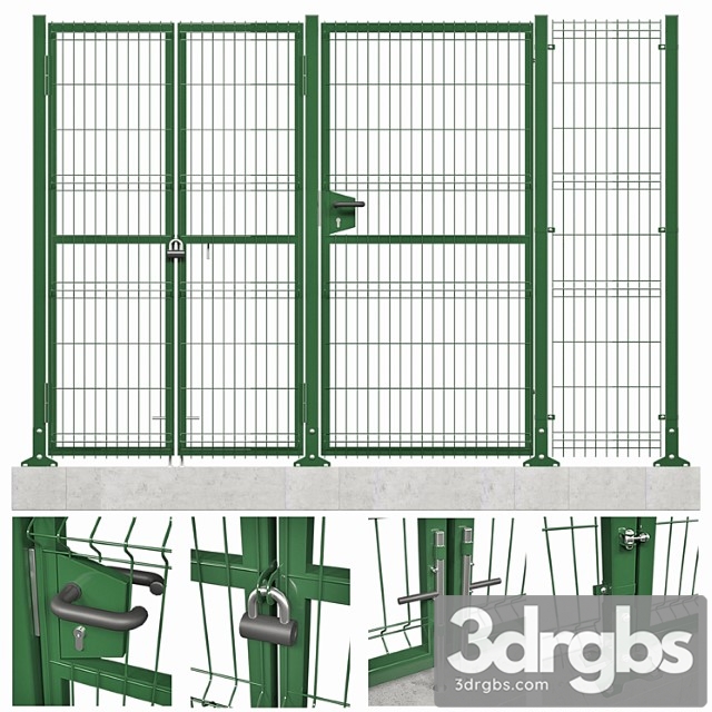 Fencing System 3D Panels