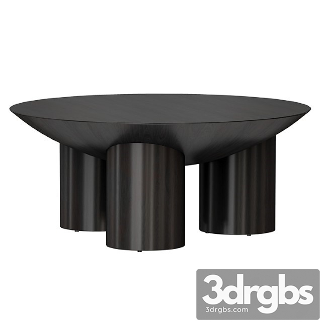 Round Coffee Table Tom Charzoal Three Legged Coffee Table Tsrate And Barrel