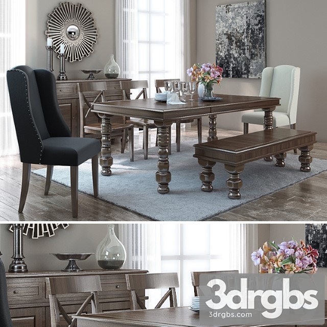 Signature design by ashley gerlane casual dining room group 2