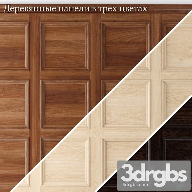 Wooden Panels In Classic Style 1