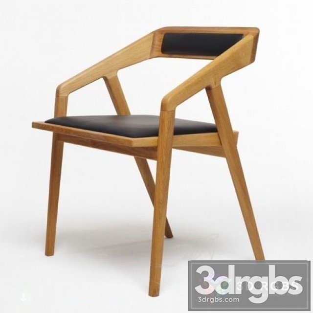 Katakana Wood Chair