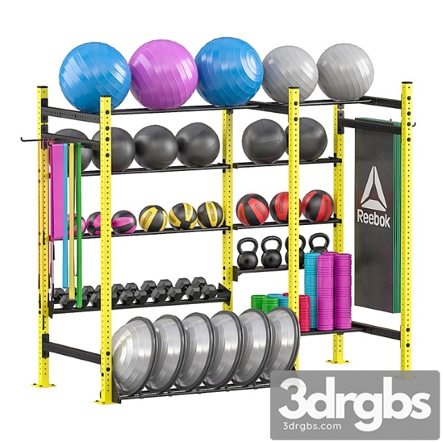 Rack for sports equipment