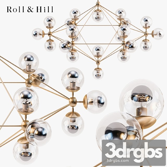 Roll Hill Modo 6 Sided Chandelier