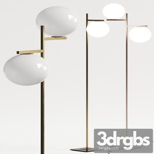 Oluce Alba Floor Lamp